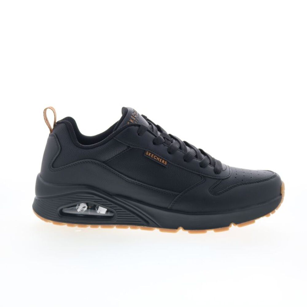Skechers Mens Uno - Alder Black Shoes (NWT)